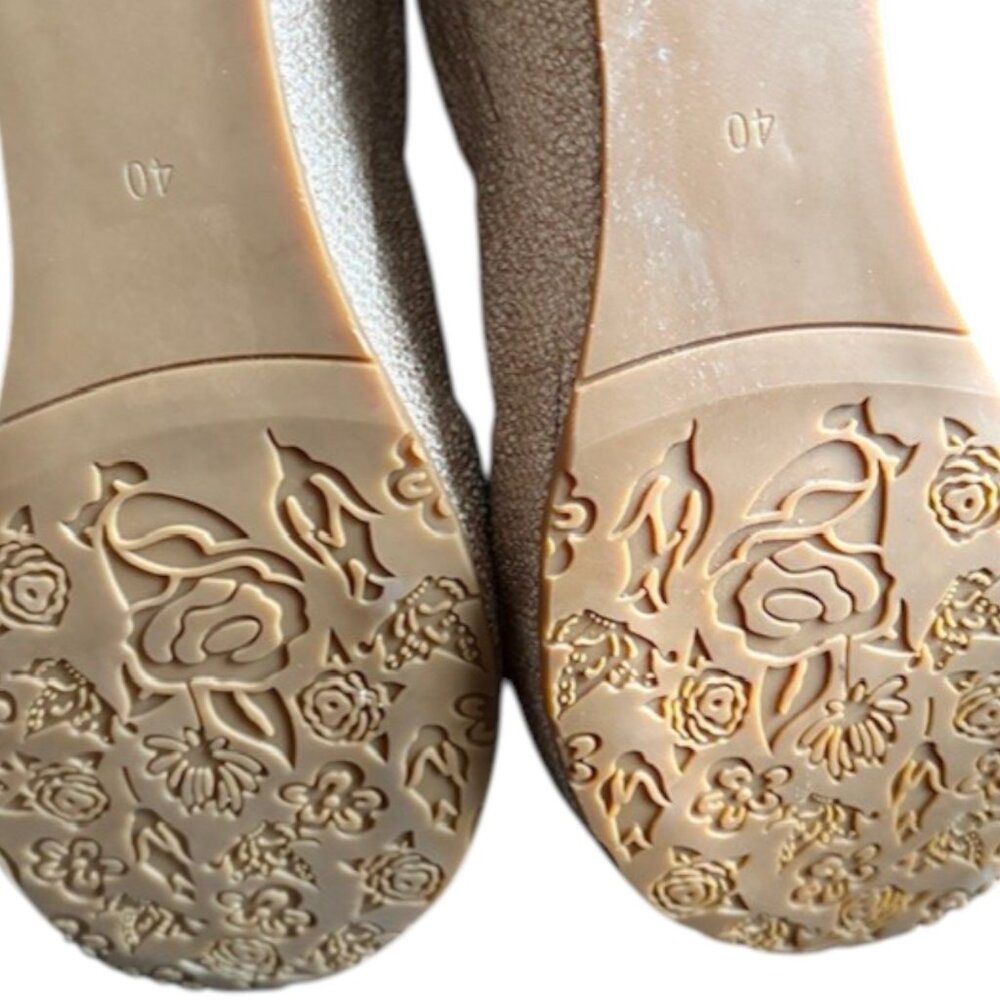Spring Step L'Artiste Floral Embrace Slides - Turquoise/Multi - 40 - Picture 11 of 13